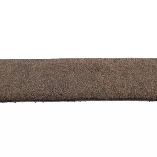 Cordón plano cuero 10 mm Bronce x30cm