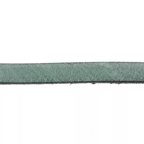 Cordón plano cuero 5x2 mm Rosa Flúor x30cm