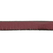 Cordón plano cuero 5x2 mm Bordeaux x30cm|raw }}