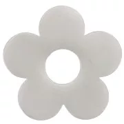 Colgantes flor 16 mm - acero inoxidable 316L x2