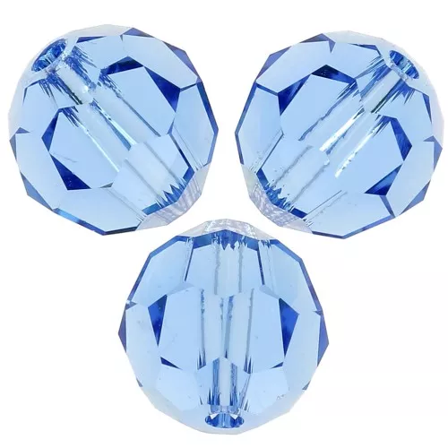 Cuentas redondas PureCrystal 5000 6 mm - Reinvented Cool Blue x6