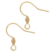 Ganchos de 17 mm con anilla abierta - Acero inoxidable 304L dorado x50|raw }}