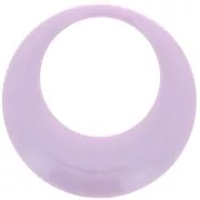 Light Violet - Colgante redondo calado de resina opaca 44 mm - Violeta claro x1 Colgante redondo calado de resina opaca 44 mm - Violeta claro x1
