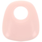 Colgante trapecio de resina opaca 23x21 mm - Rosa claro x1|raw }}