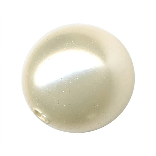 Perlada PureCrystal semi-agujereada 5818 12 mm Cream Pearl x1