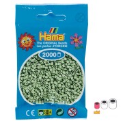 Perlas de planchar Hama MINI 2,5 mm - Eucalipto (n°101) x2000|raw }}
