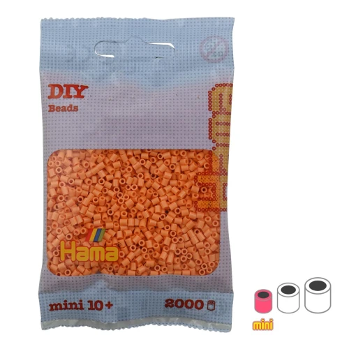 Perlas de planchar Hama MINI 2,5 mm - Albaricoque (n°105) x2000