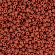 Cuentas Rocalla Miyuki 11/0 2315 - Mate opaco terracota x 100 g
