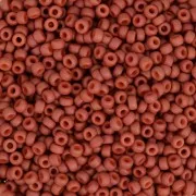 Cuentas Rocalla Miyuki 11/0 2315 - Mate opaco terracota x 100 g