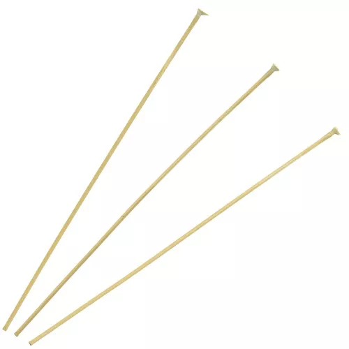 Clavos de cabeza plana 50x0,6 mm - Acero inoxidable 304L dorado x10
