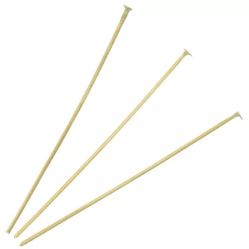 Clavos de cabeza plana 35x0,6 mm - Acero inoxidable 304L Dorado x10