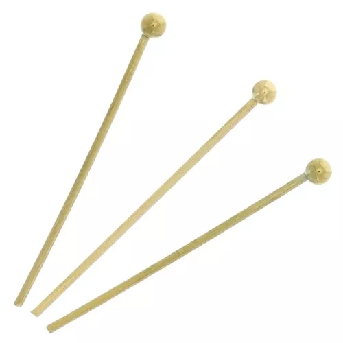 Clavos de cabeza esférica 25x0,7 mm - Acero inoxidable Dorado 304 x10