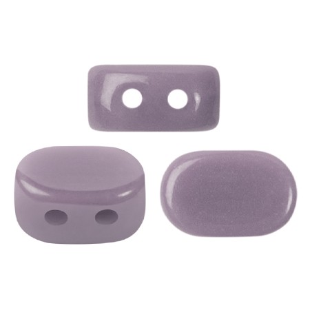 Cuentas de vidrio Lipsi® de Puca® 4x6 mm - Opaque Amethyst x10g
