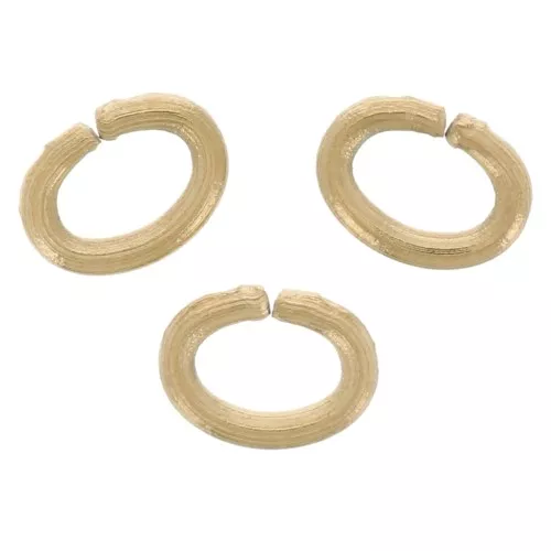 Anillas ovaladas abiertas 4x3x0,7 mm - Acero inoxidable 304L Doradox100