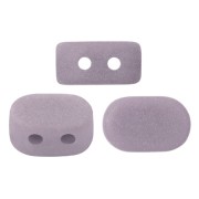 Cuentas de vidrio Lipsi® de Puca® 4x6 mm - Opaque Amethyst Mat x10g