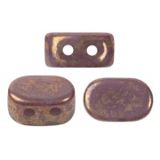 Cuentas de vidrio Lipsi® de Puca® 4x6 mm - Opaque Amethyst Bronze x10g|raw }}