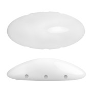 Athos 3D 3 agujeros® de Puca® 20x10 mm - Opaque White x1|raw }}