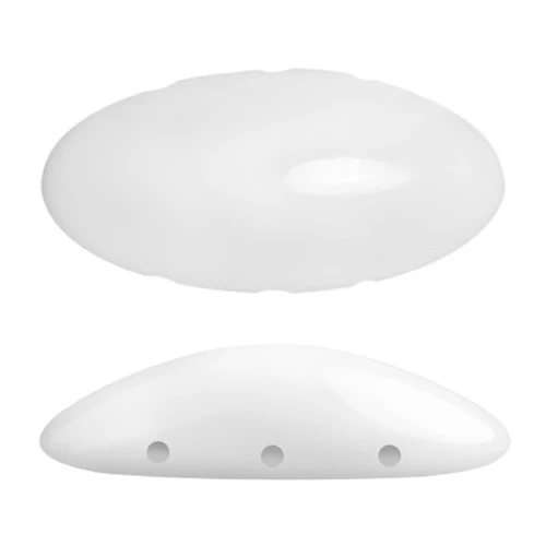 Athos 3D 3 agujeros® de Puca® 20x10 mm - Opaque White x1