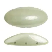 Athos 3D 3 agujeros® by Puca® 20x10 mm - Opaque Light Green Ceramic Look x1