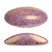 Athos 3D 3 agujeros® by Puca® 20x10 mm - Opaque Lilas Ceramic Look x1