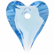 Corazón PureCrystal Wild 6240 12 mm Aquamarine x1