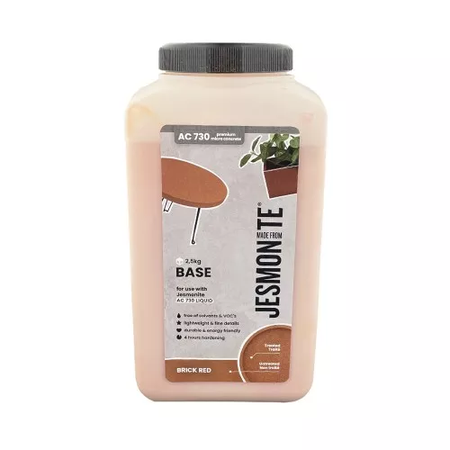 Base Jesmonite AC730 - Brick Red x2.5kg