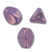 Pinch Beads 5x3 mm Opaque Luster Amethyst x50|raw }}
