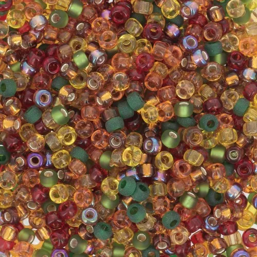 Mix de rocallas Miyuki 11/0 MIX-15 - Autumn x8gr