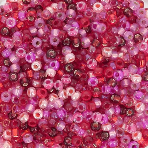 Mix de rocallas Miyuki 11/0 MIX-28 - Love Potion x8gr