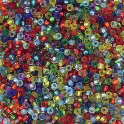 Mix de rocallas Miyuki 15/0 MIX-06 - Rainbow x8gr