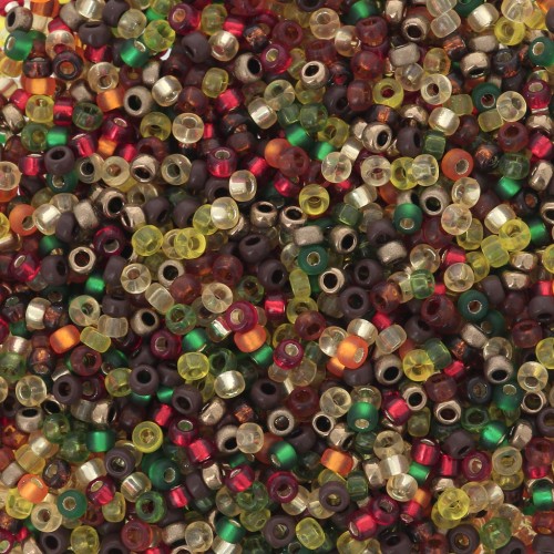 Mix de rocallas Miyuki 15/0 MIX-13 - Autumn x8gr