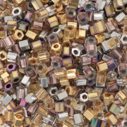 Mix de rocallas Miyuki 8/0 Hex Cut MIX-02 - My Precious x5g|raw }}