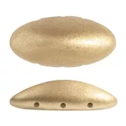 Athos 3D 3 agujeros® de Puca® 20x10 mm - Gold Mat x1