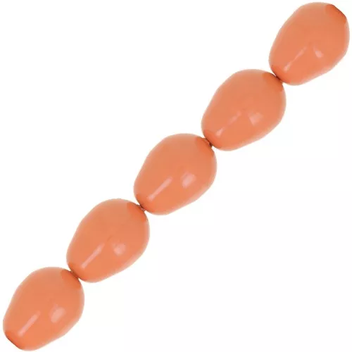 PureCrystal Pearls 5821 11x8 mm - Crystal Coral Pearl x5