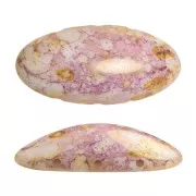 Athos 3D 3 agujeros® by Puca® 20x10 mm - Mezcla Rose Gold Ceramic Look x1