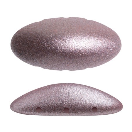 Athos 3D 3 agujeros® by Puca® 20x10 mm - Ciruela Oscura Metalizado Mate x1