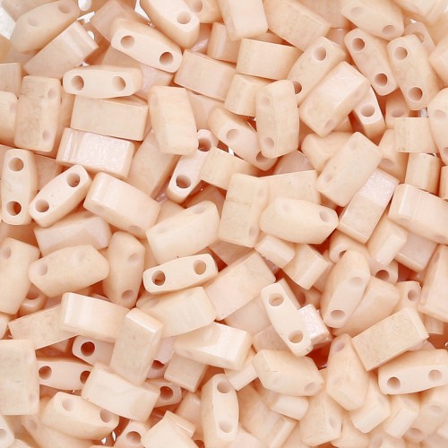 Miyuki Half Tila Beads 5x2.3x1.9 mm HTL-593 - Ceilán caramelo claro x10g