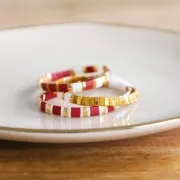 Miyuki Half Tila Beads 5x2.3x1.9 mm HTL-593 - Ceilán caramelo claro x10g