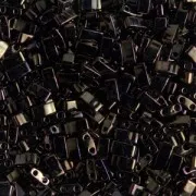 Cuentas Miyuki Half Tila 5 x 2,3 x 1,9 mm HTL-458 - Marrón Iris Metalizado x 10 g