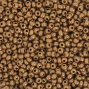 Cuentas de Rocalla Preciosa 11/0 de 2 mm - Opaque Yellow Rose Luster x20 g