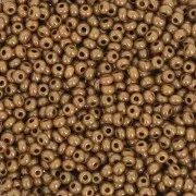 Cuentas de Rocalla Preciosa 11/0 de 2 mm - Opaque Yellow Rose Luster x20 g
