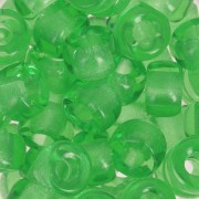 Cuentas con agujero grande - Pony Beads 9 mm - Preciosa - Verde x15|raw }}