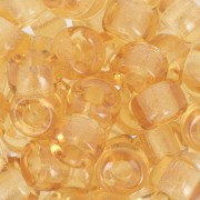 Cuentas con agujero grande - Pony Beads 9 mm - Preciosa - Topacio claro x15|raw }}