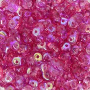 SuperDuo 2,5x5 mm - Summer Rainbow Pink x10g|raw }}