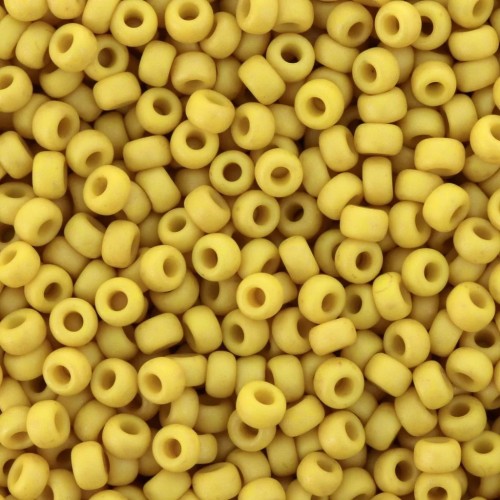 Cuentas Rocalla Miyuki 11/0 2311 - Opaco mate canario x 100 g