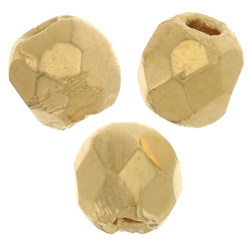 Facetas verdaderas de 2 mm - 24K Gold Plated x1200