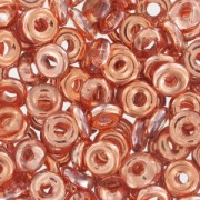 O Bead 4 mm Crystal Capri Gold x5g|raw }}