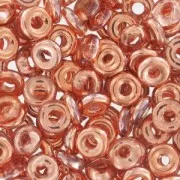 O Bead 4 mm Crystal Capri Gold x5g