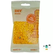 Perlas de planchar Hama Bio - MIDI 5 mm - Amarillo (n°03) x1000