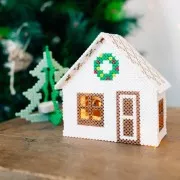 Hama Perlas de planchar bio - MIDI 5 mm - Rojo Navidad oscuro (n°22) x1000